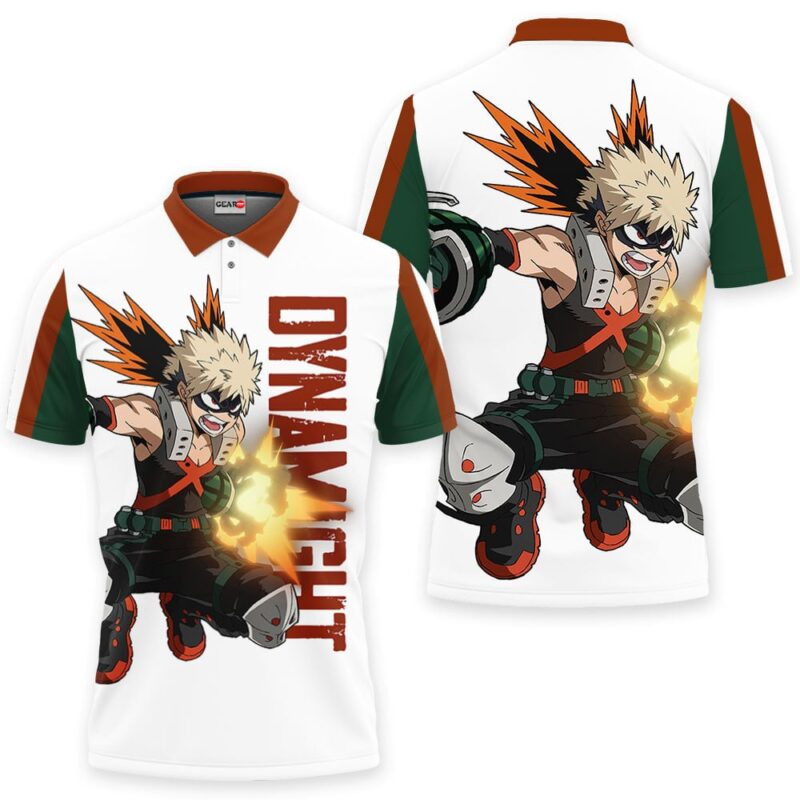 Katsuki Bakugo Polo Shirt