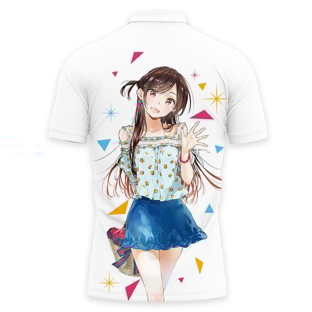 Chizuru Ichinose Polo Shirt Rent A Girlfriend Anime