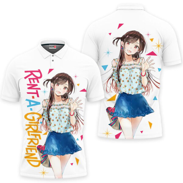 Chizuru Ichinose Polo Shirt Rent A Girlfriend Anime