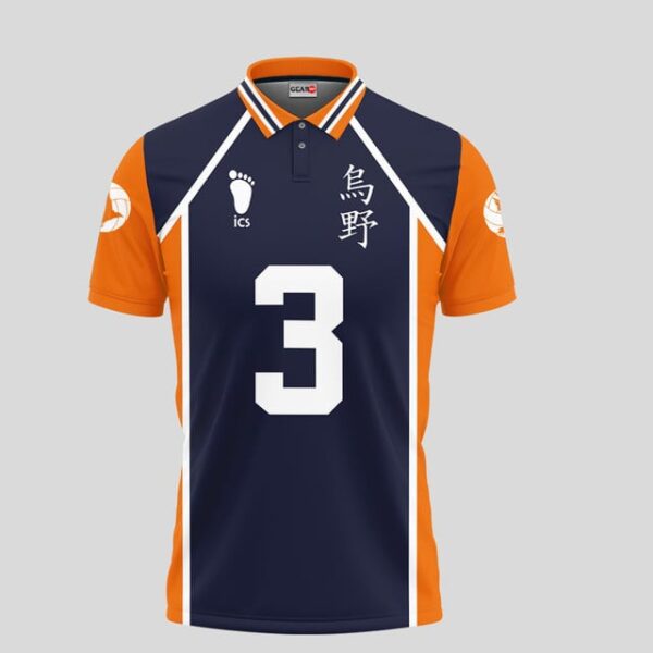 Asahi Azumane Polo Shirt Design