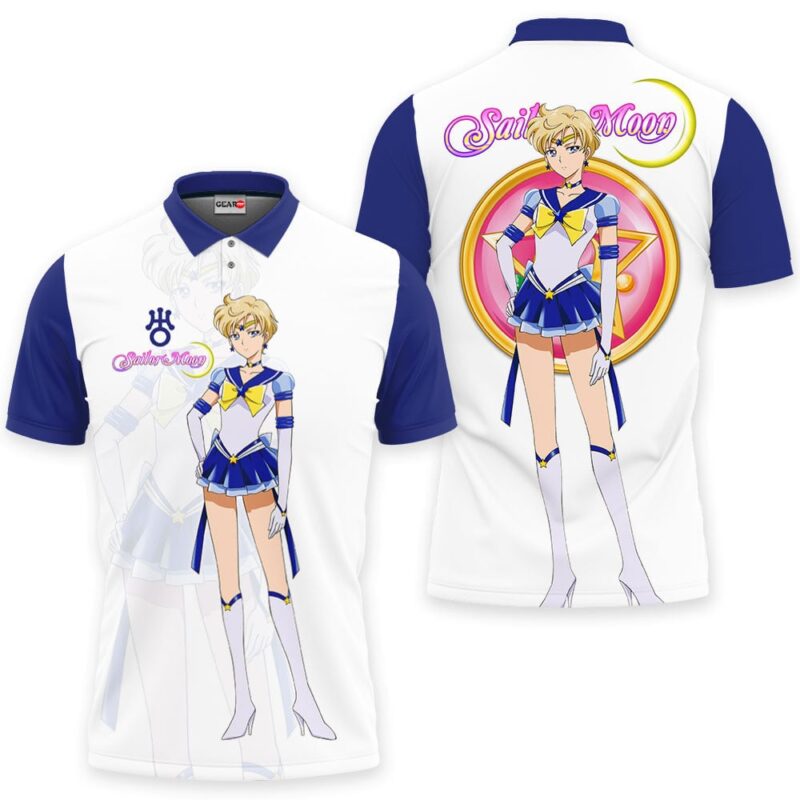 Sailor Uranus Polo Shirt - Fan Drop