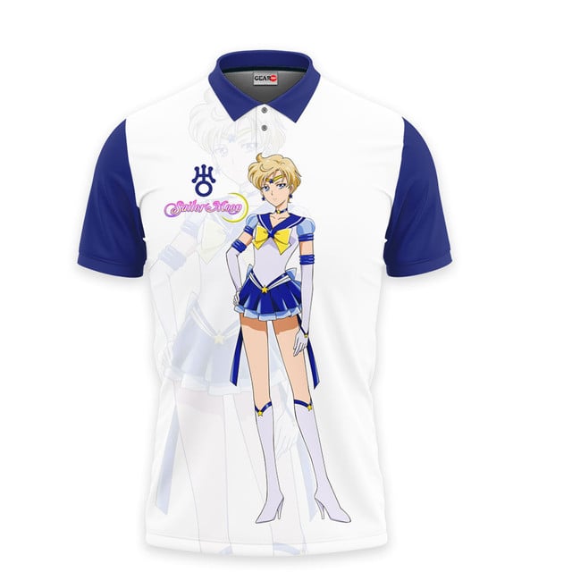 Sailor Uranus Polo Shirt - Fan Drop