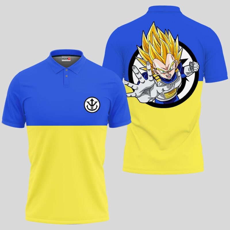 Vegeta SSJ Polo Shirt