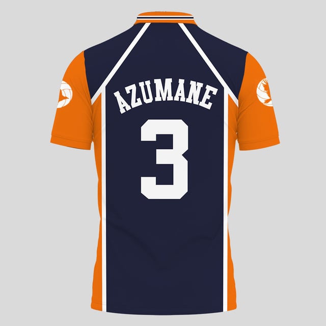 Asahi Azumane Polo Shirt Design
