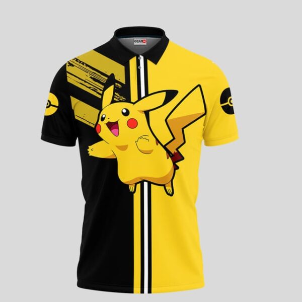 Pikachu Polo Shirt Design