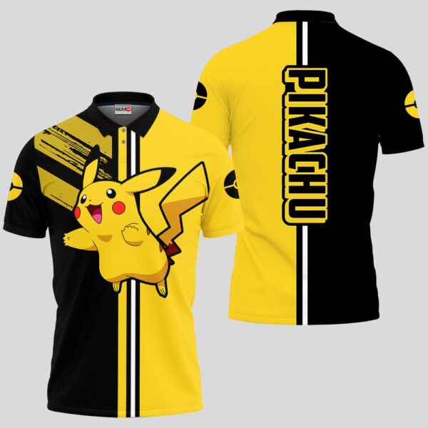 Pikachu Polo Shirt Design