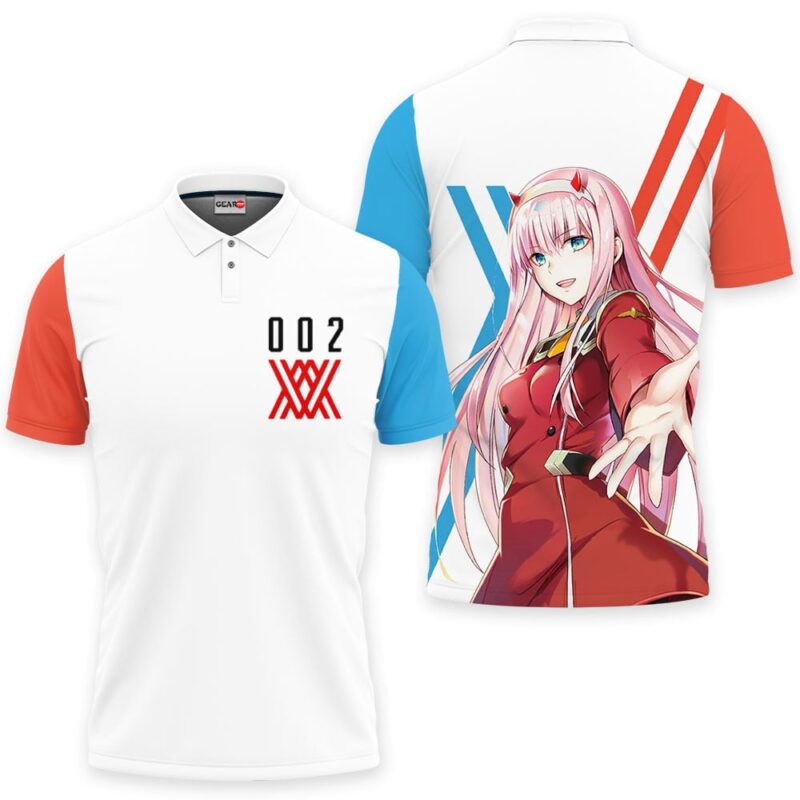 Zero Two Polo Shirt Character