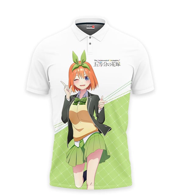 Yotsuba Nakano Polo Shirt The Quintessential Quintuplets Anime