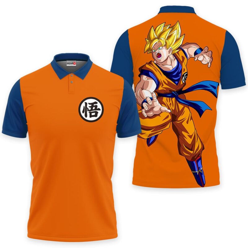 Goku Super Saiyan Polo Shirt