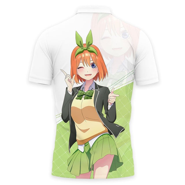 Yotsuba Nakano Polo Shirt The Quintessential Quintuplets Anime