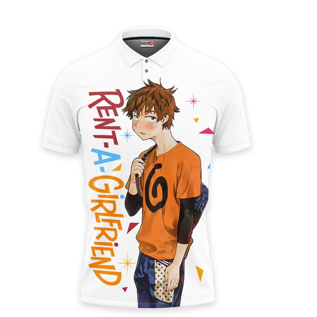 Kazuya Kinoshita Polo Shirt Rent A Girlfriend Anime