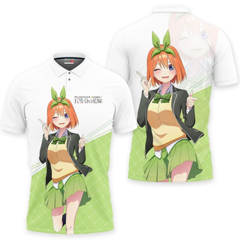 Yotsuba Nakano Polo Shirt The Quintessential Quintuplets Anime