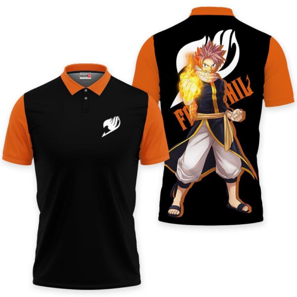 Natsu Dragneel Polo Shirt