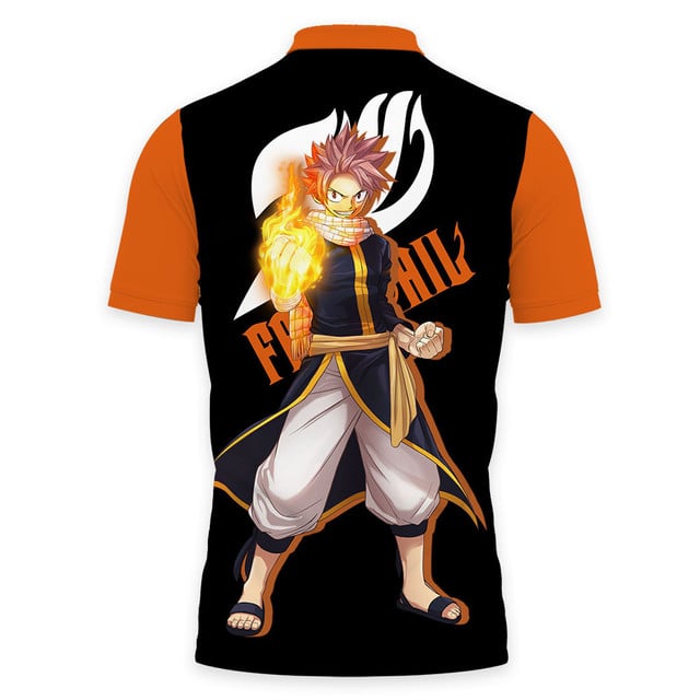 Natsu Dragneel Polo Shirt