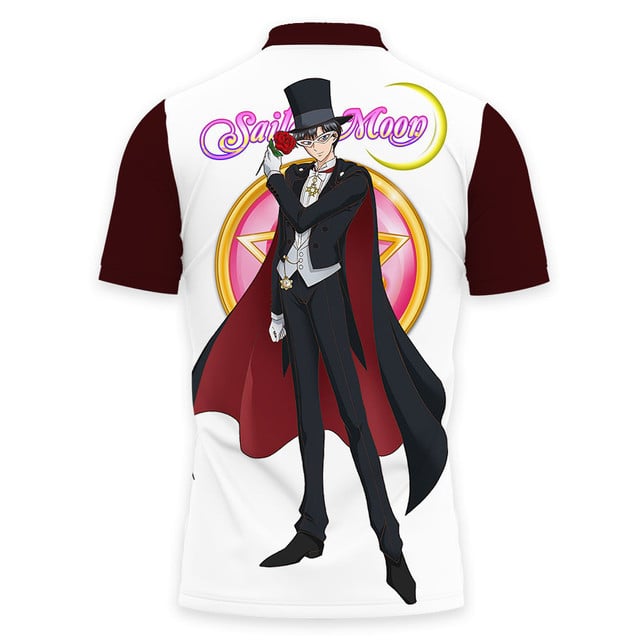 Tuxedo Mask Polo Shirt - Fan Drop