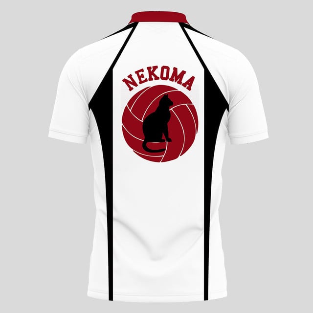 Nekoma Uniform Polo Shirt