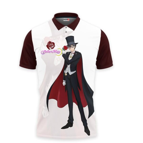 Tuxedo Mask Polo Shirt - Fan Drop