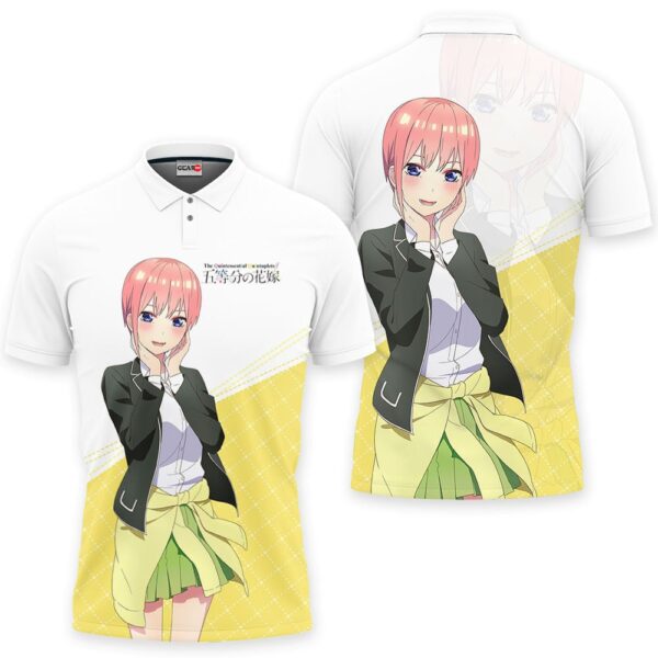 Ichika Nakano Polo Shirt The Quintessential Quintuplets Anime