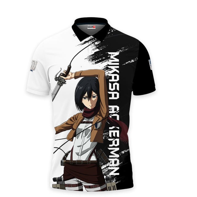 Mikasa Ackerman Polo Shirt