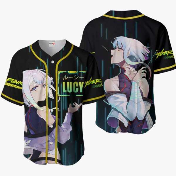 Cyberpunk Lucy Baseball Jersey