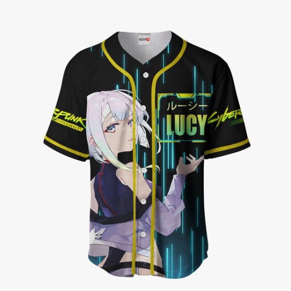 Cyberpunk Lucy Baseball Jersey
