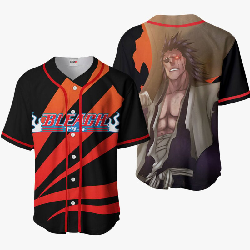 Kenpachi Zaraki Baseball Jersey BL