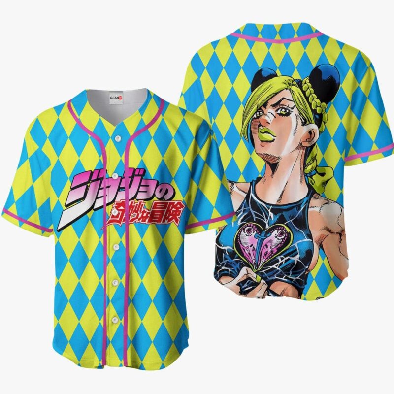 Jolyne Kujo Baseball Jersey JJBA