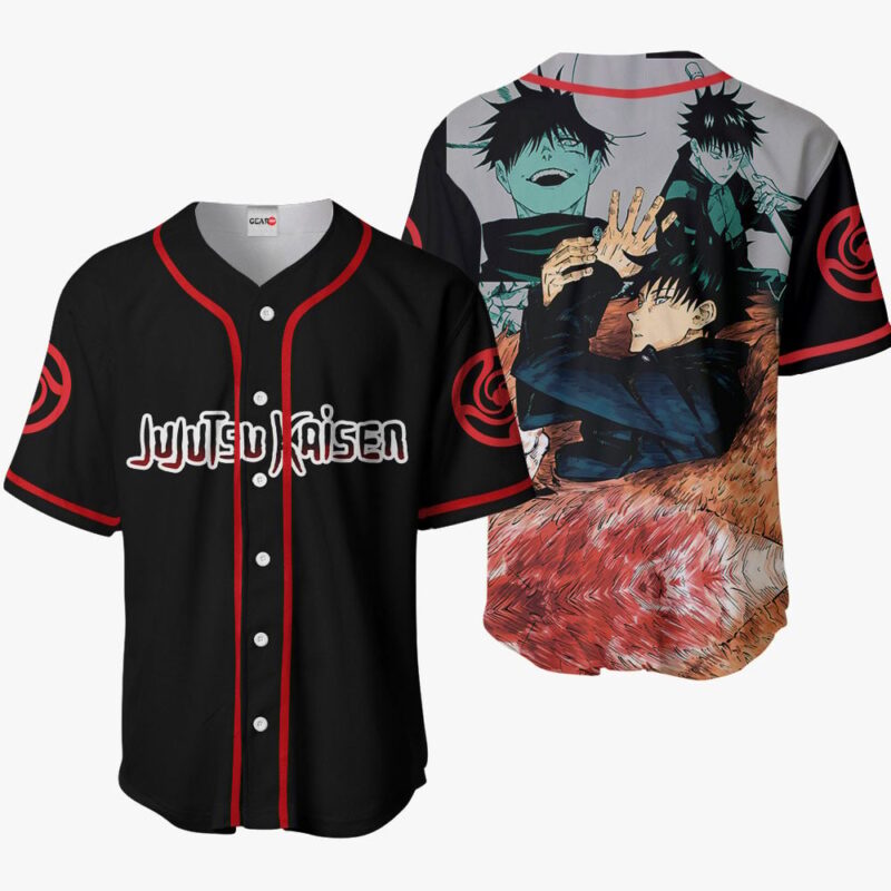 Megumi Fushiguro Baseball Jersey