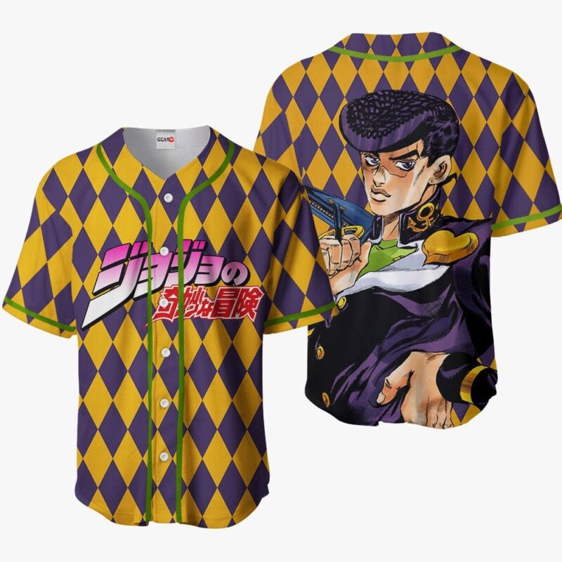 Josuke Higashikata Baseball Jersey JJBA