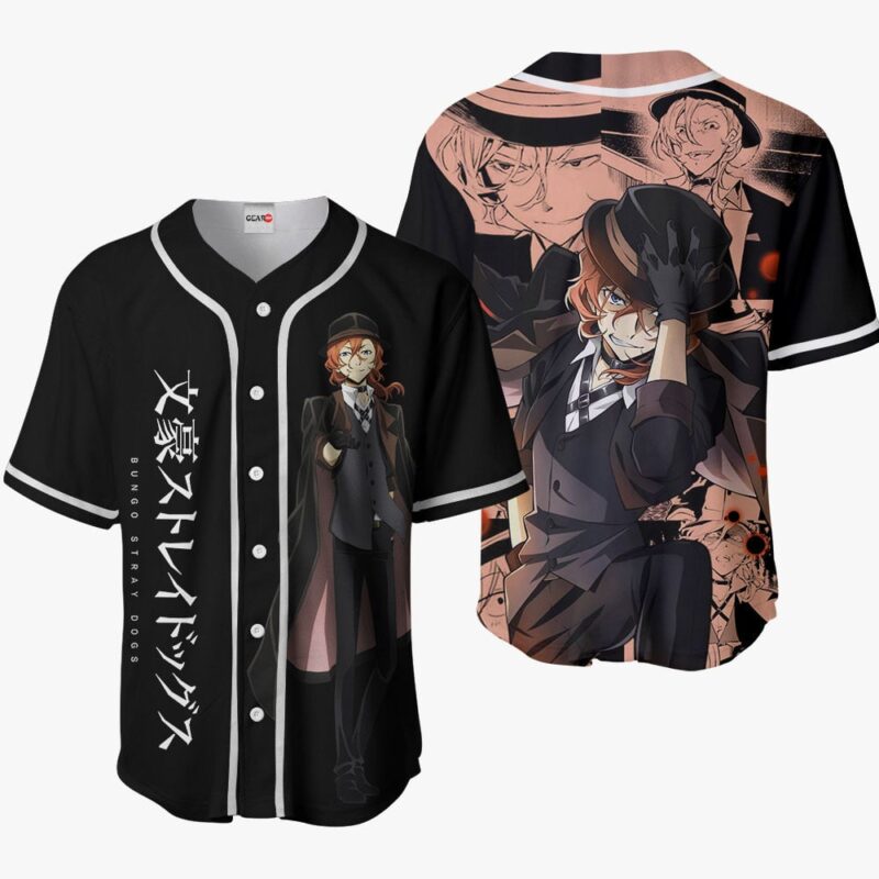 Chuuya Nakahara Baseball Jersey HA1101