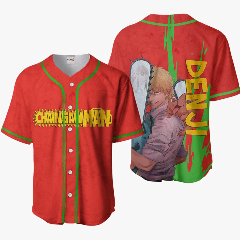 Denji Baseball Jersey For Fans