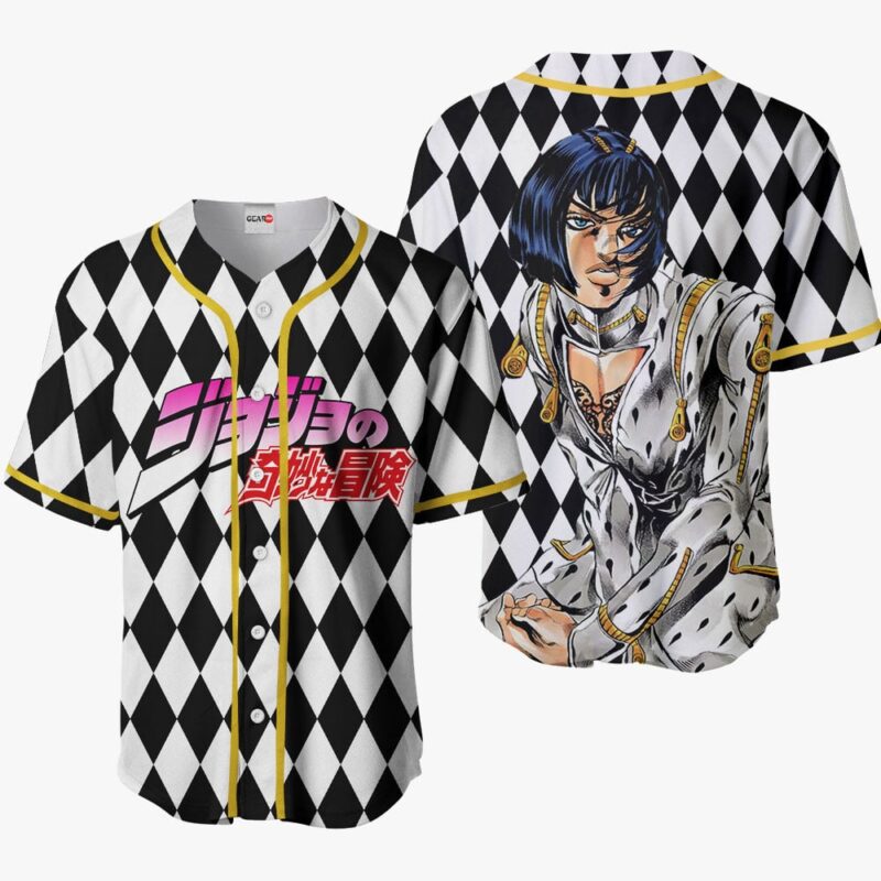 Bruno Bucciarati Baseball Jersey JJBA