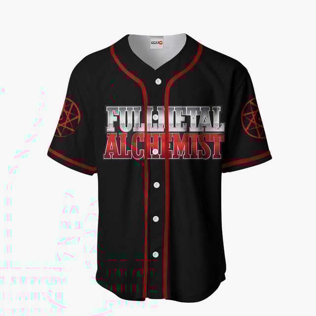Alphonse Elric Baseball Jersey