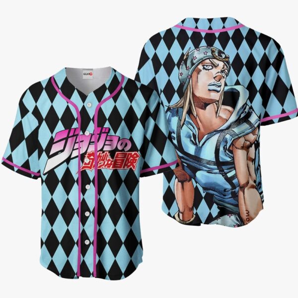 Johnny Joestar Baseball Jersey JJBA