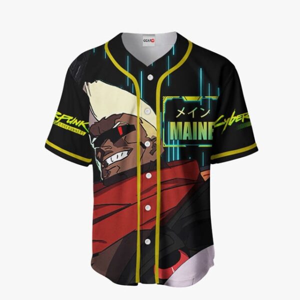 Cyberpunk Maine Baseball Jersey