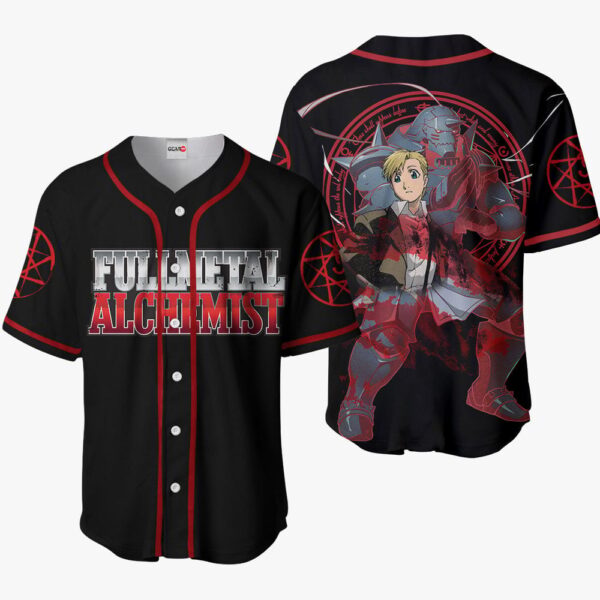 Alphonse Elric Baseball Jersey