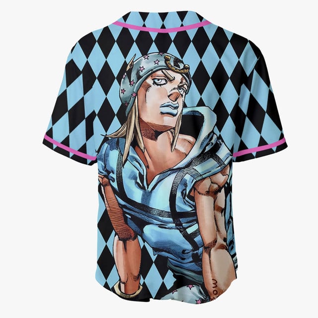 Johnny Joestar Baseball Jersey JJBA
