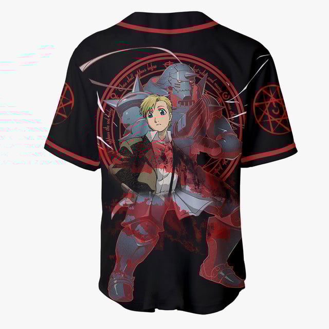 Alphonse Elric Baseball Jersey