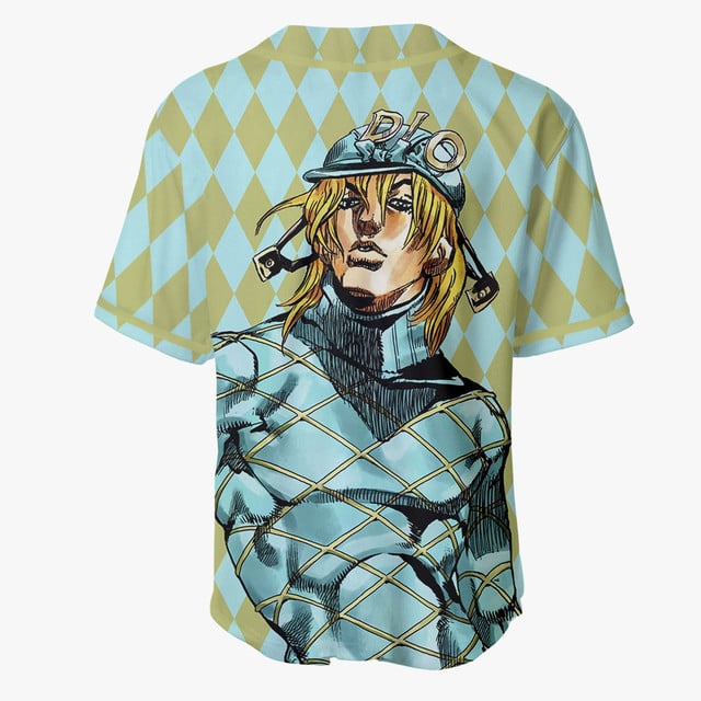 Diego Brando Baseball Jersey JJBA