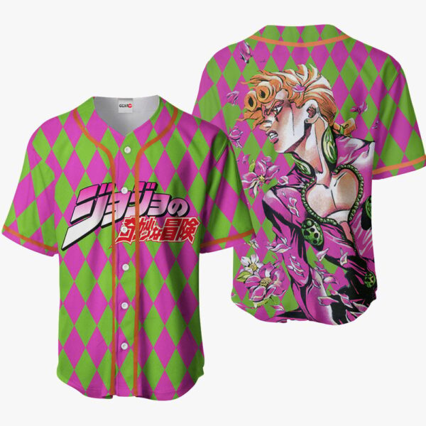 Giorno Giovanna Baseball Jersey JJBA
