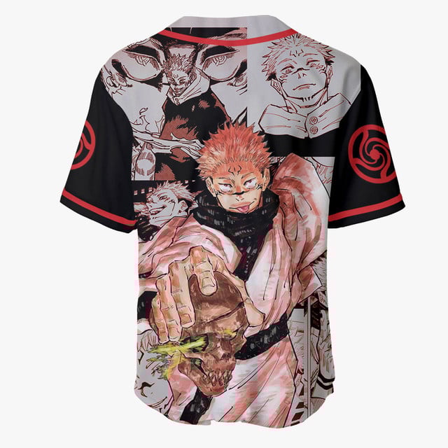 Sukuna Ryoumen Baseball Jersey