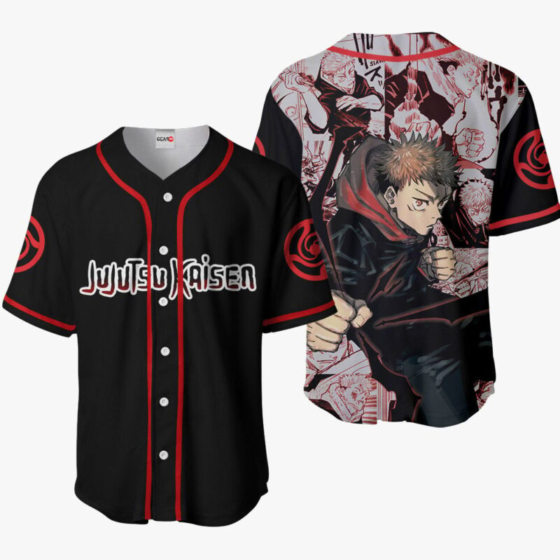 Yuji Itadori Baseball Jersey