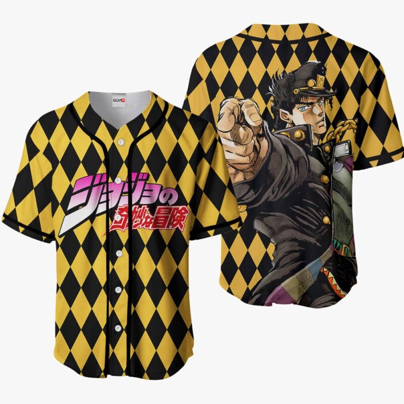 Jotaro Kujo Baseball Jersey JJBA