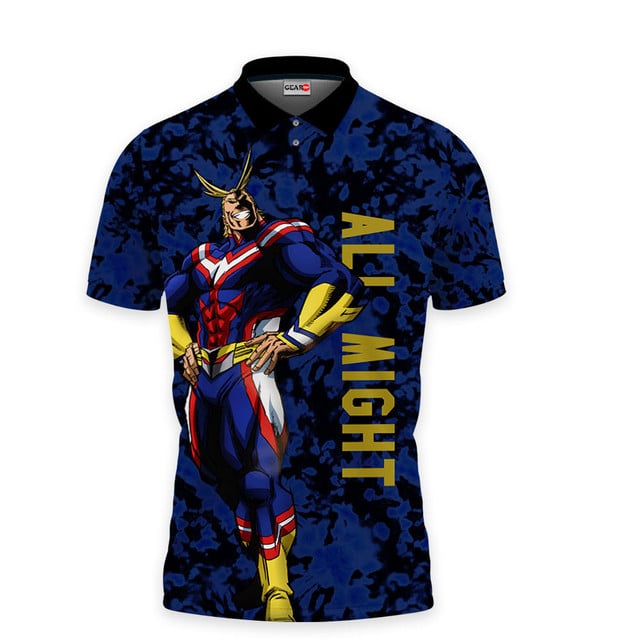 All Might Polo Shirt Perfect Gift