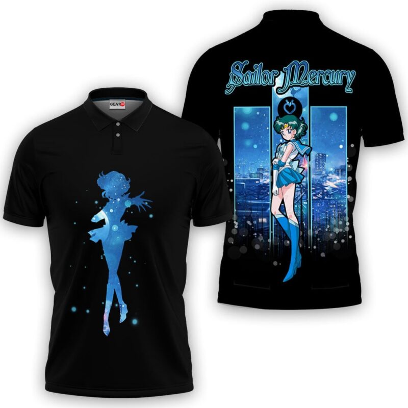Sailor Mercury Polo Shirt