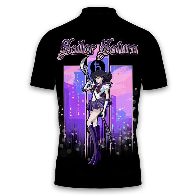 Sailor Saturn Polo Shirt