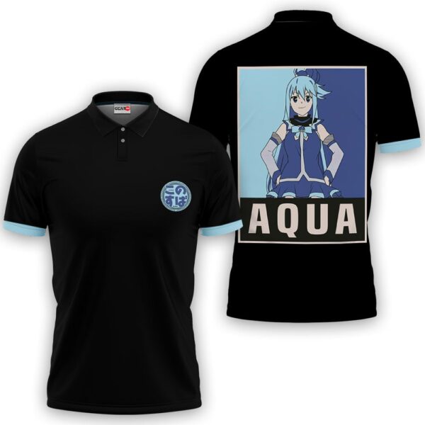 Aqua Polo Shirt