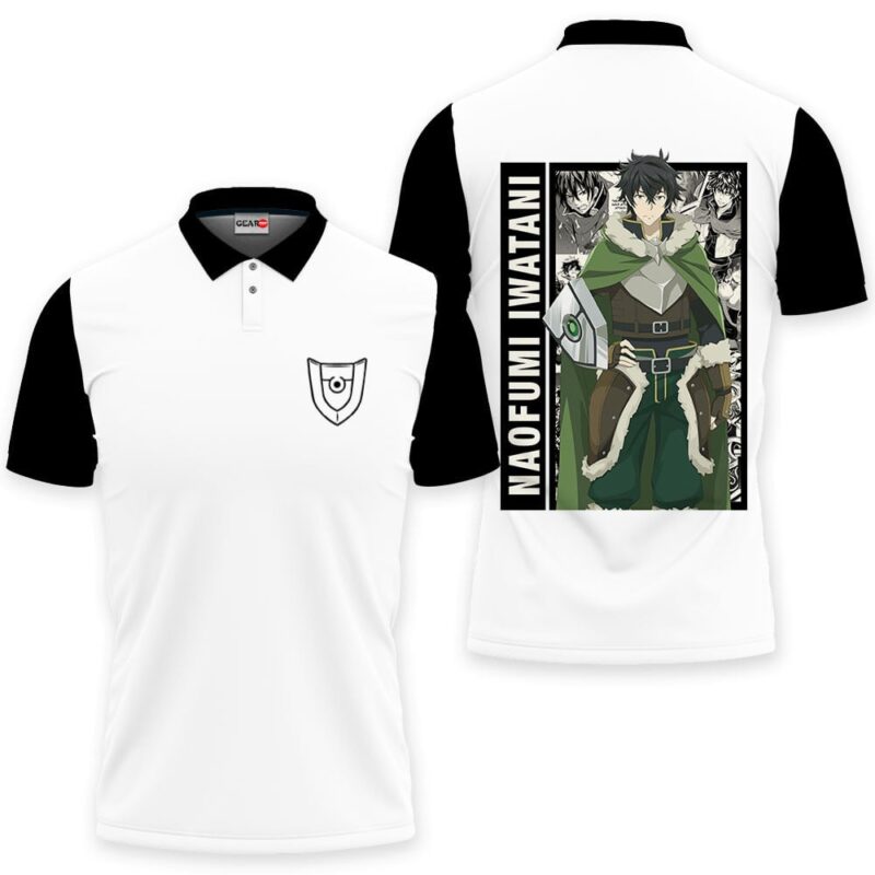 Naofumi Iwatani Main Shield Polo Shirt