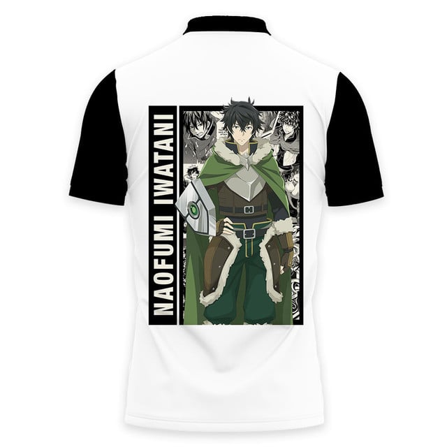 Naofumi Iwatani Main Shield Polo Shirt