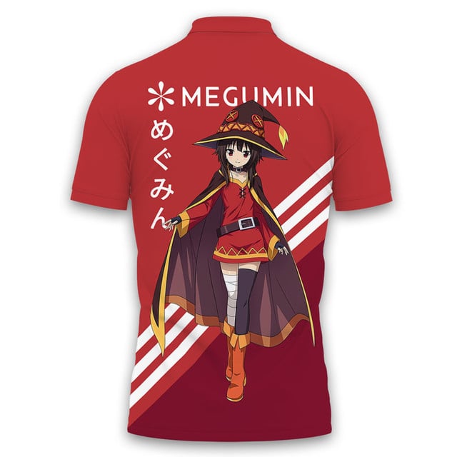 Megumin Polo Shirt Design